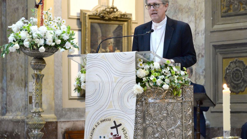 EL ARZOBISPO DE BUENOS AIRES EN LA CATEDRAL PORTEÑA.