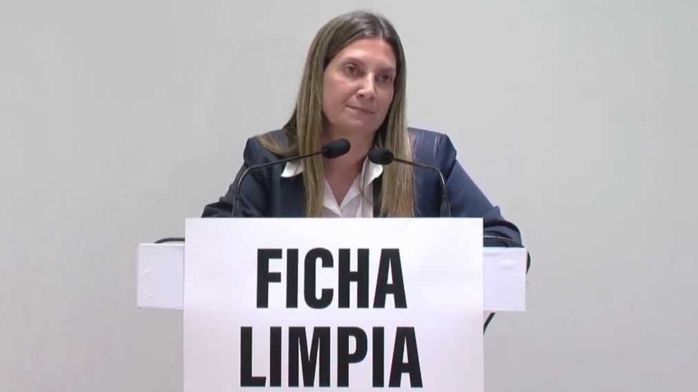 La conferencia de prensa de Silvia Lospennato sobre Ficha Limpia.