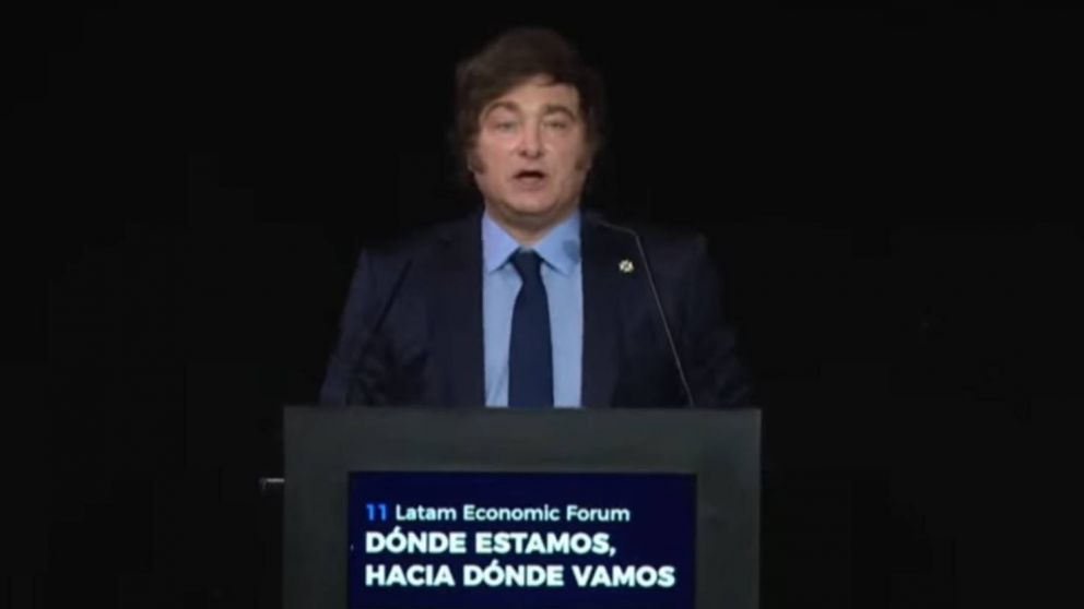 Javier Milei responsabilizó al PRO por el rechazo a Ficha Limpia.