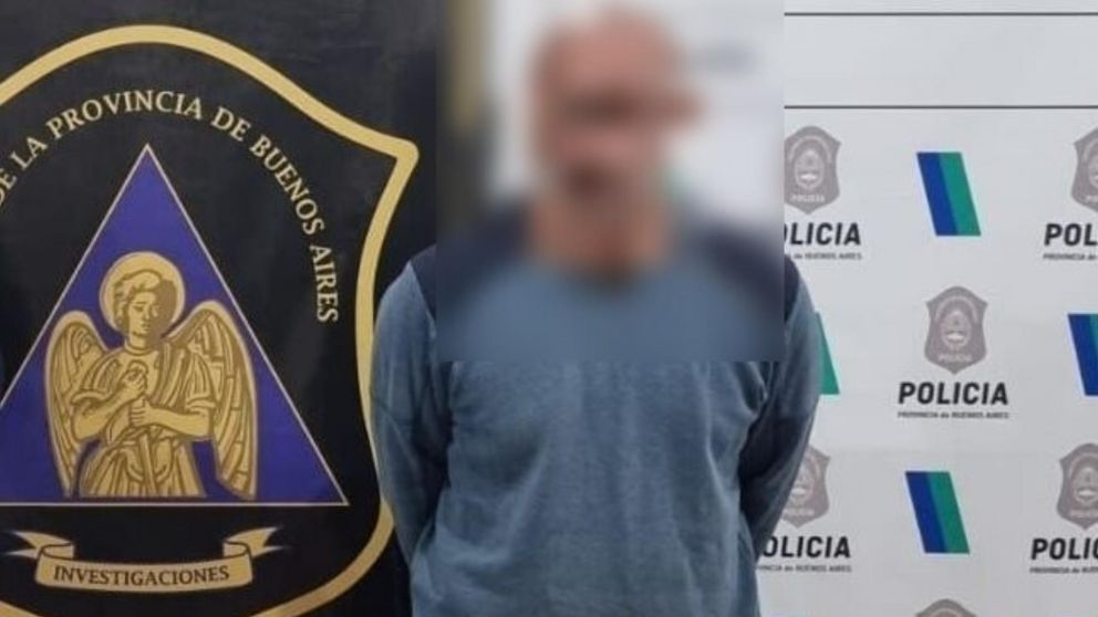 Este es el sujeto, de 73 años, que fue aprehendido por los investigadores policiales.