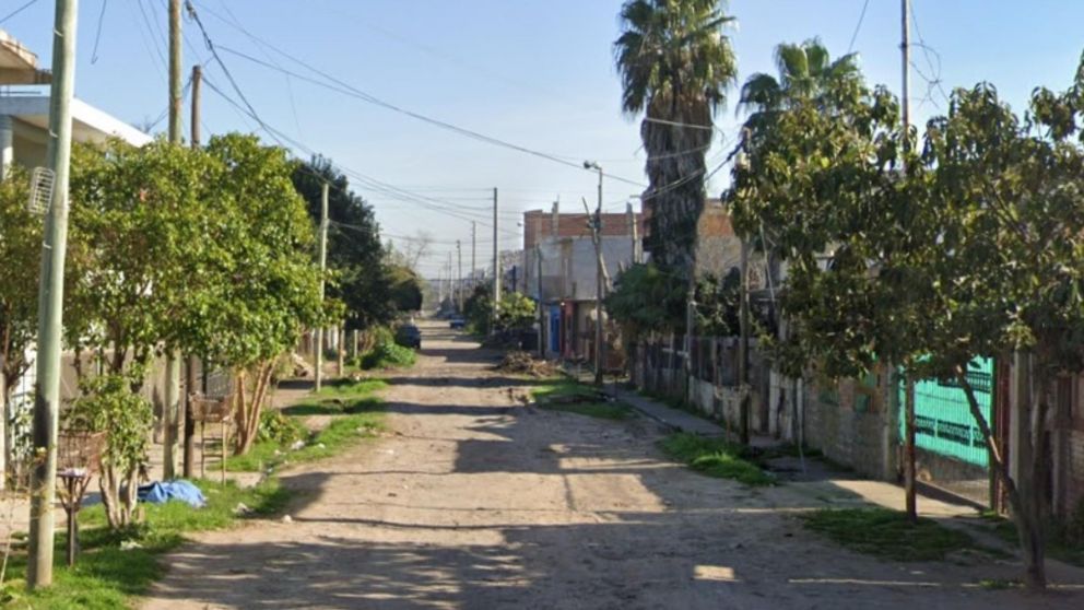 Acá, en este vecindario, se produjo el homicidio de Santiago Ezequiel Orellana.