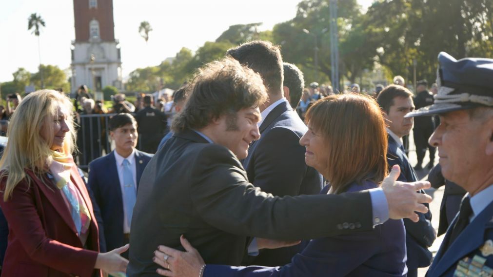 Patricia Bullrich justificó los dichos de Javier Milei en el acto por Malvinas.