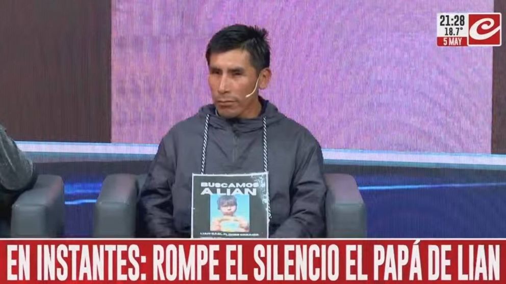 El papá de Lian Flores rompe el silencio en Crónica HD.