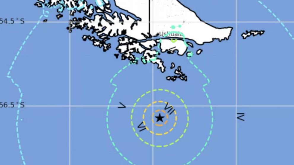 El terremoto fue 7,5 en la escala richter.