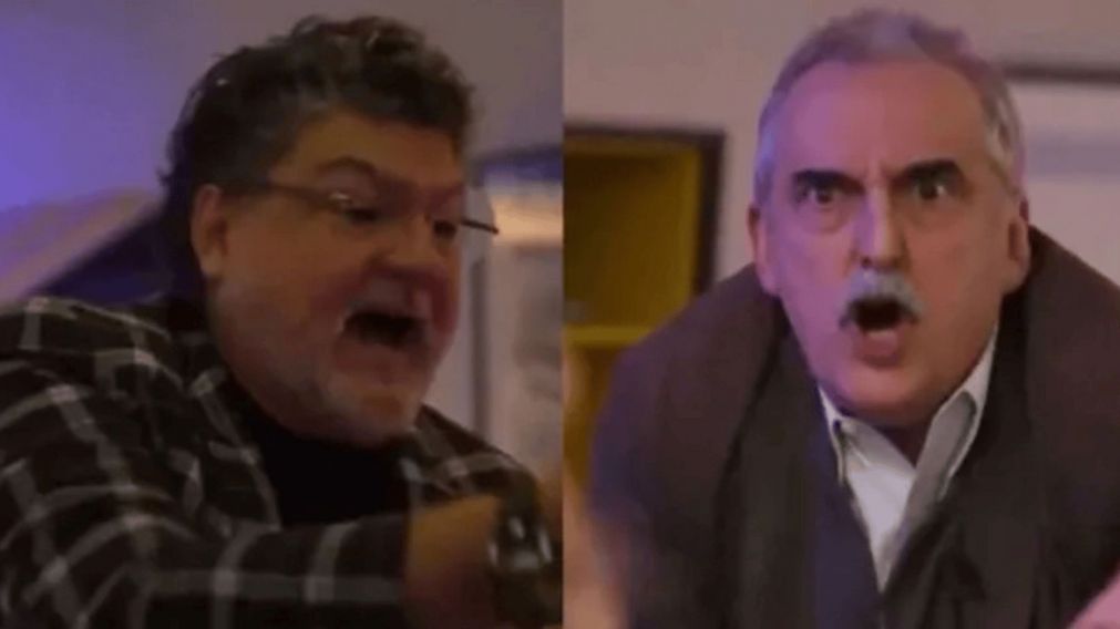 Guillermo Moreno y Fabio Cuggini protagonizaron una violenta discusión que casi termina a las piñas (Imagen captura vídeo).