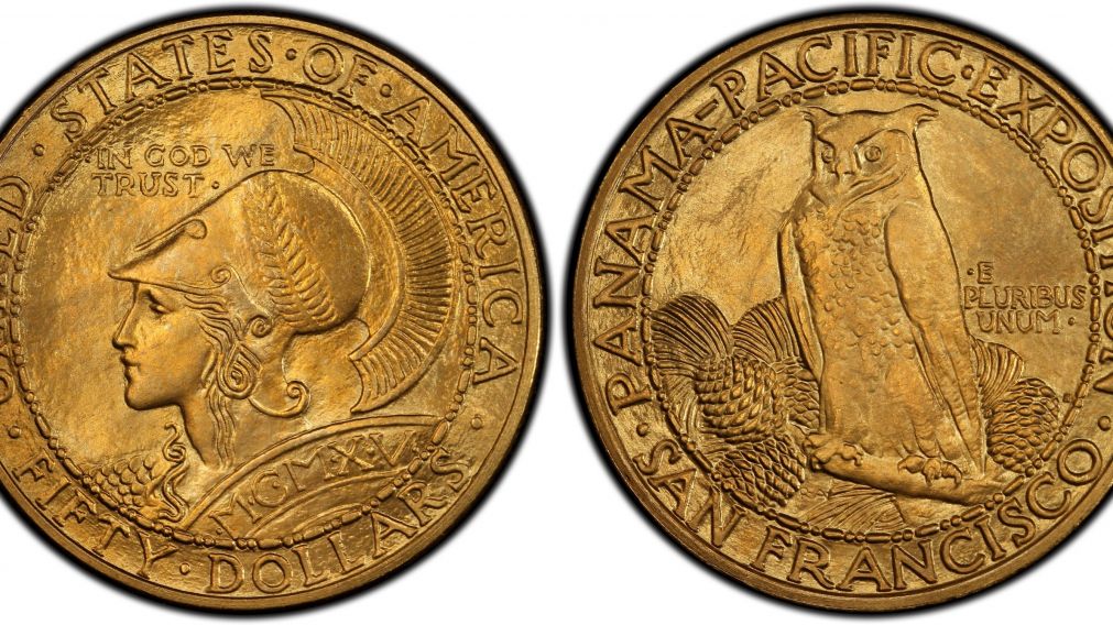 El diseño de la moneda estuvo a cargo del artista neoyorquino Robert Aitken, un escultor de notable reconocimiento.