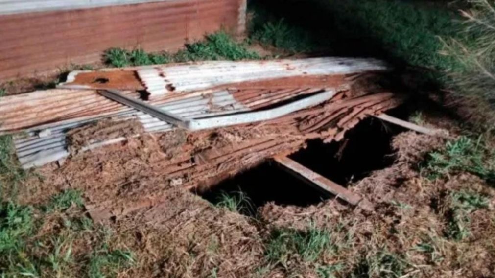En el interior de este pozo había sido hallado el cadáver del sexagenario asesinado. Crédito: De Chivilcoy.