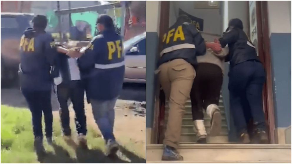 Ambos detenidos quedaron a disposición de la Justicia.