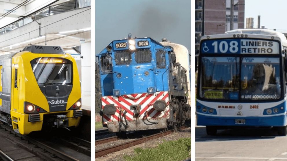 Día del Trabajador y 2 de mayo: así funcionará el transporte público