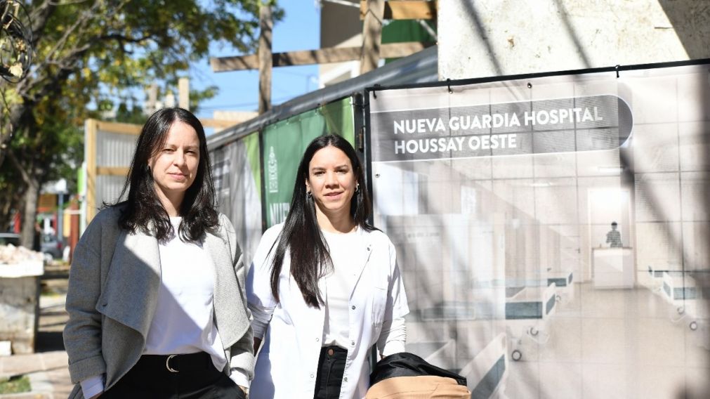 Vicente López inició la construcción de una nueva guardia del Hospital Houssay en el oeste del partido.