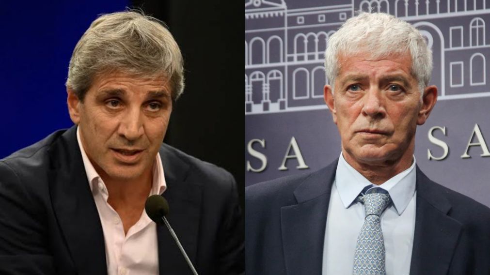 Luis Caputo y Mariano Cúneo Libarona.