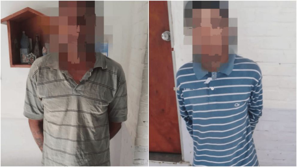 Los ladrones tienen 27 y 39 a�os.