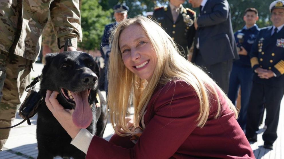 Karina Milei asistió al evento en el marco del Día del Animal.