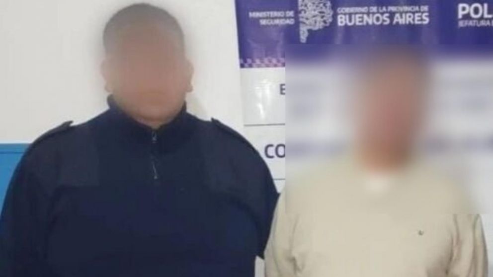Este es el individuo que fue aprehendido por los efectivos policiales. Crédito: 0223.