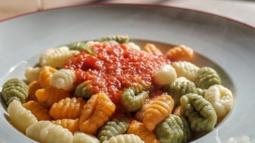 Los ñoquis tricolores son una buena opción para este 29 (Imagen ilustrativa).