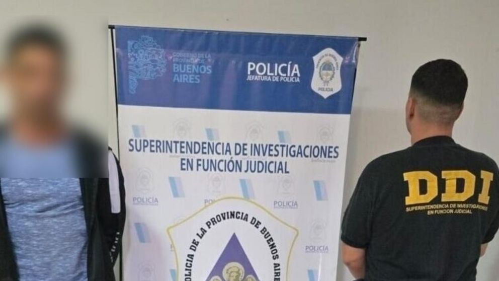 Este es el sujeto que resultó aprehendido por los investigadores.