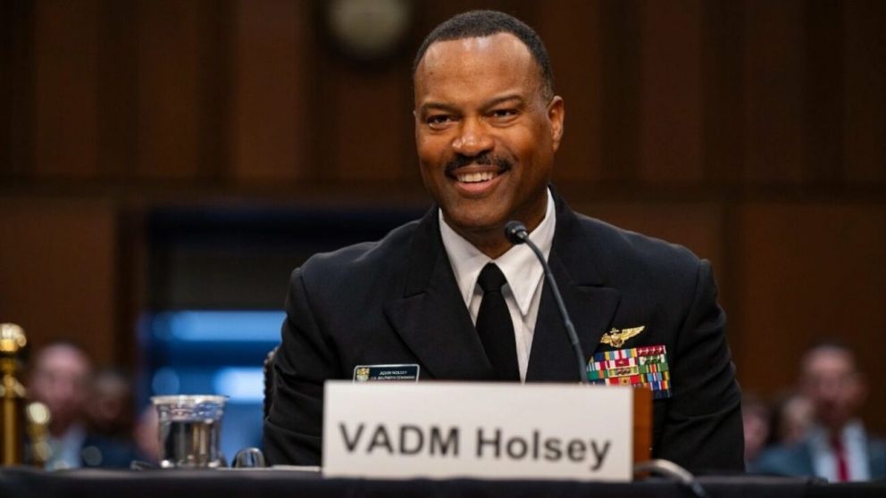 Alvin Hosley, el jefe del Comando Sur de Estados Unidos.