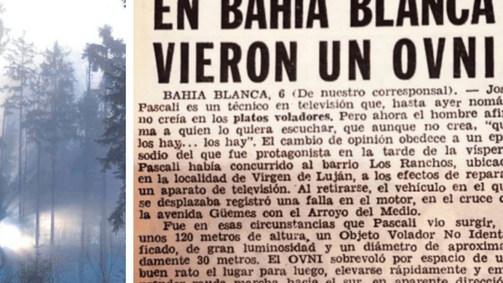 Históricos casos ovnis: informe especial
