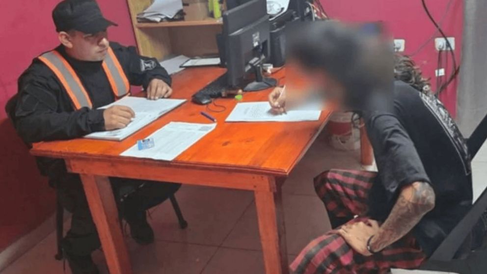 En un control en la frontera encontraron a una persona extraviada