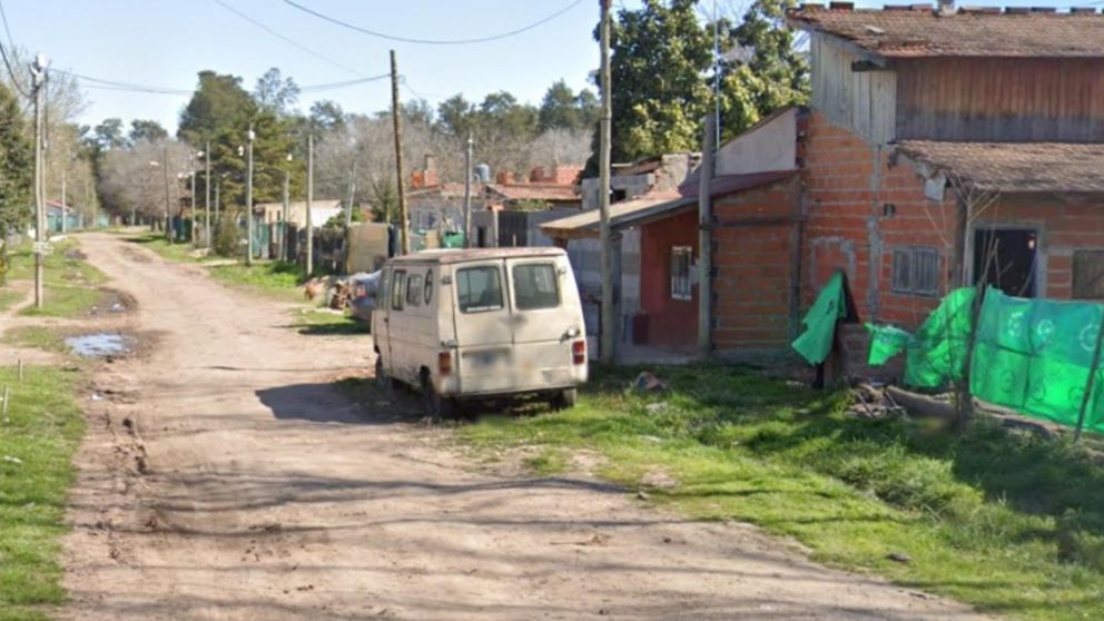 Acá, en este vecindario, se produjo la mortal agresión.