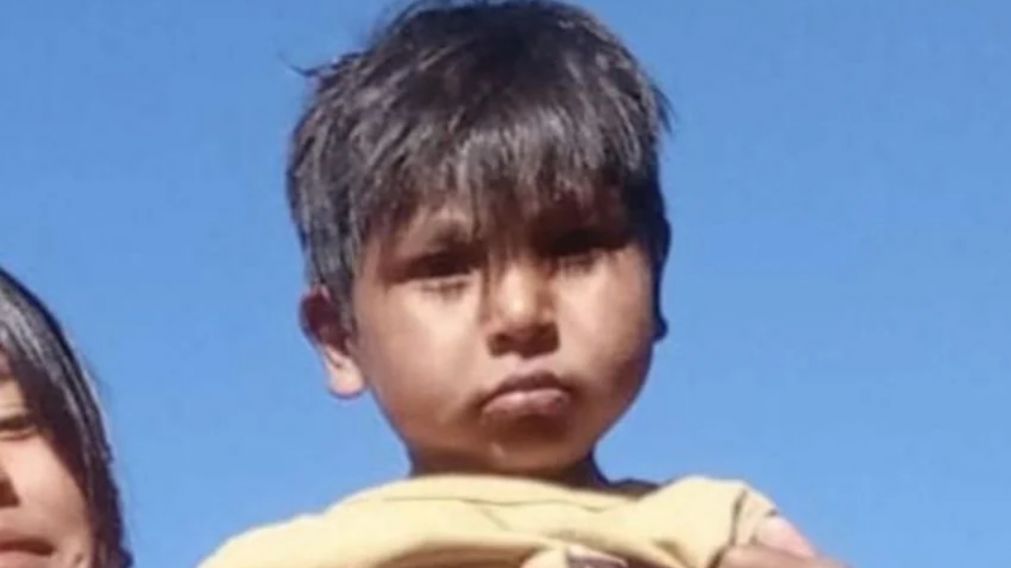 El nene de tres años sigue desaparecido.