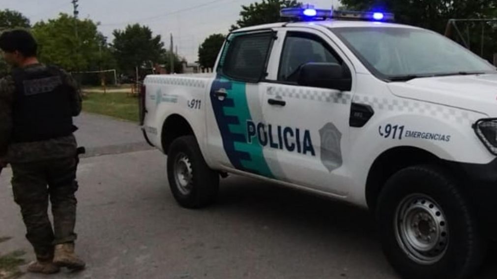 Los policías se apersonaron en el escenario del ilícito.