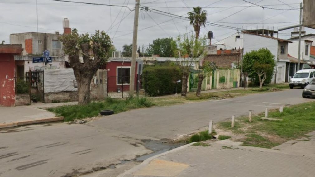Acá, en este vecindario, se produjo el asesinato de Dominga Ponce, de 89 años.