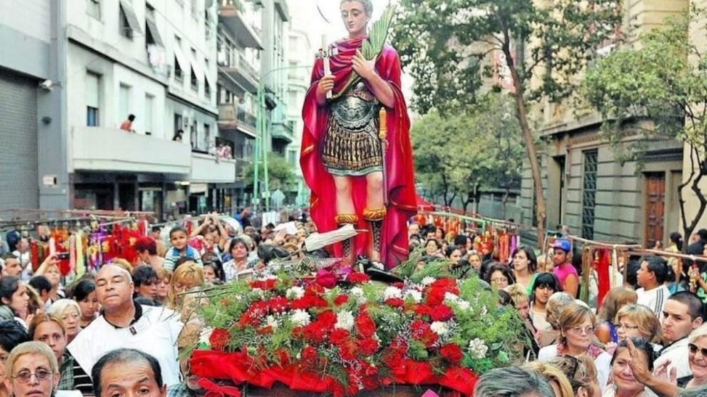 San Expedito es el patrono de las causas justas y urgentes (Archivo).