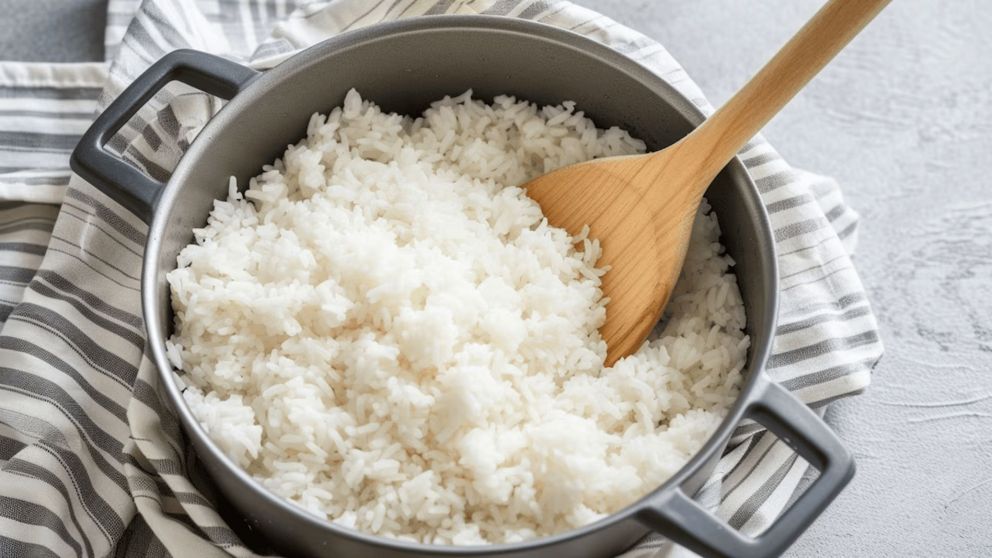 Que no se te pase el arroz.