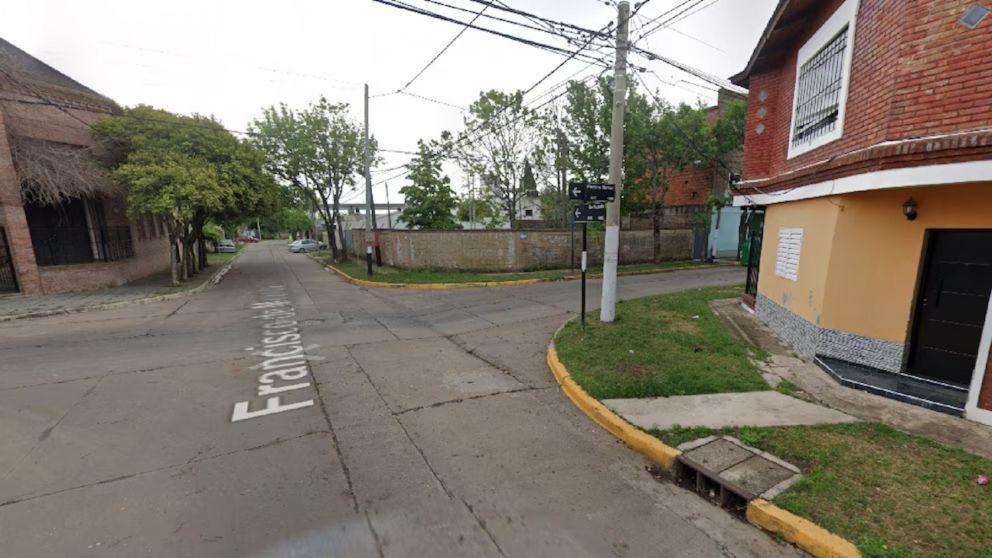 La zona de Rosario en la que ocurrió el robo.