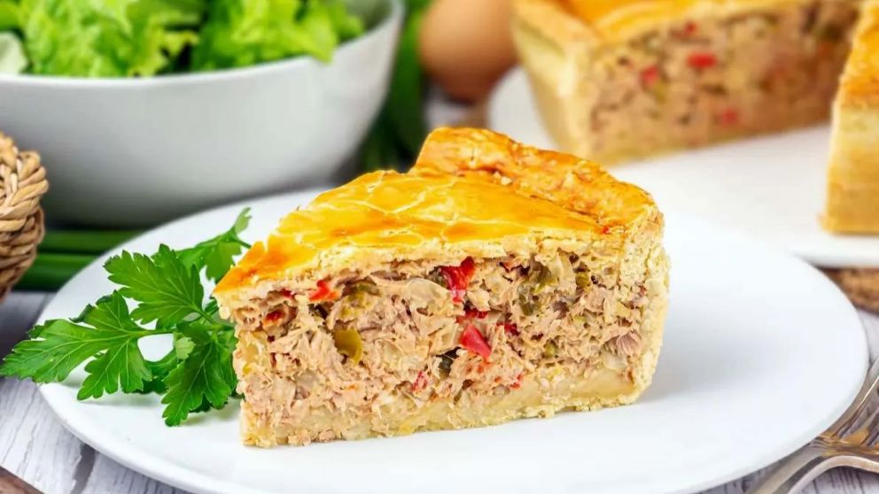 Tarta de atún con masa casera: Una receta sabrosa y fácil para compartir en Semana Santa