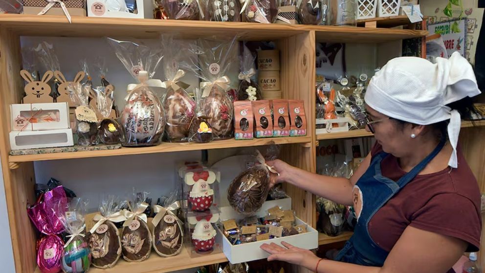 Fuerte aumento del precio de los huevos de Pascua de cara a Semana Santa.