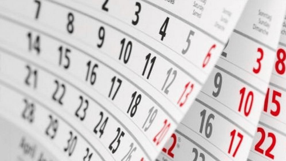 Cuánto falta para el próximo feriado.