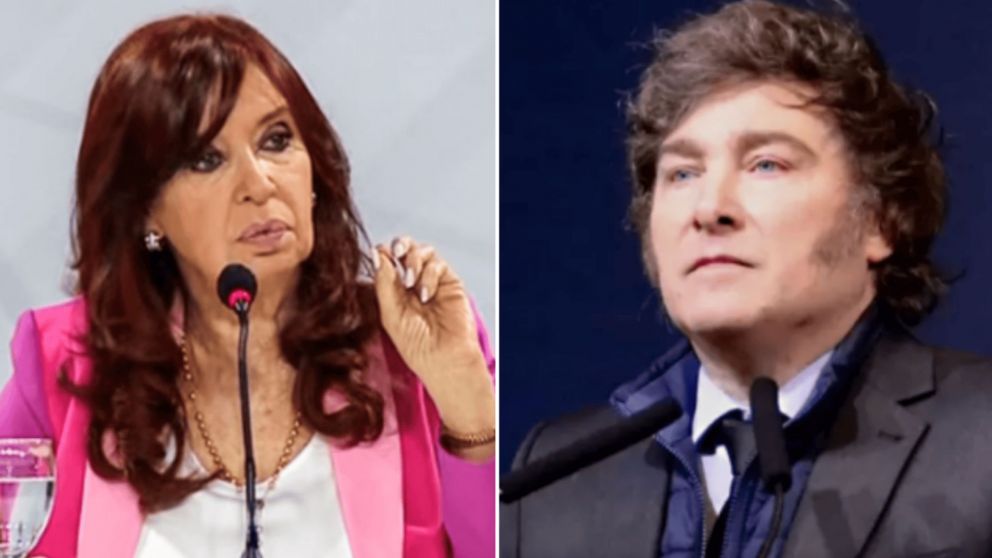 Cristina Kirchner volvió a criticar a Javier Milei.