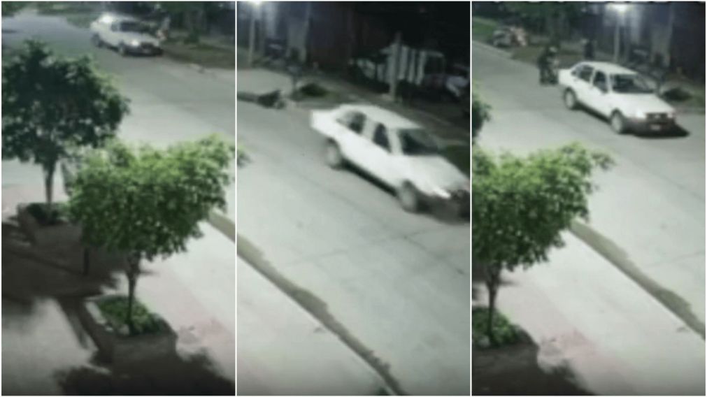 El dramático hecho quedó filmado por una cámara de seguridad.