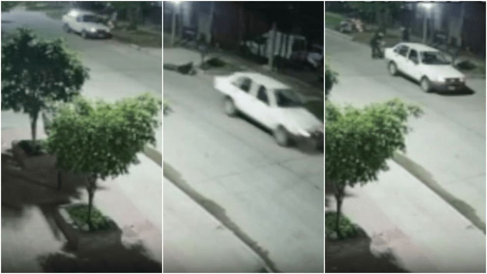 El dram�tico hecho qued� filmado por una c�mara de seguridad.