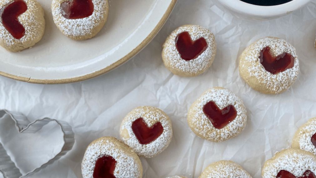 Galletitas corazón: una opción perfecta para incorporar nuevos sabores.