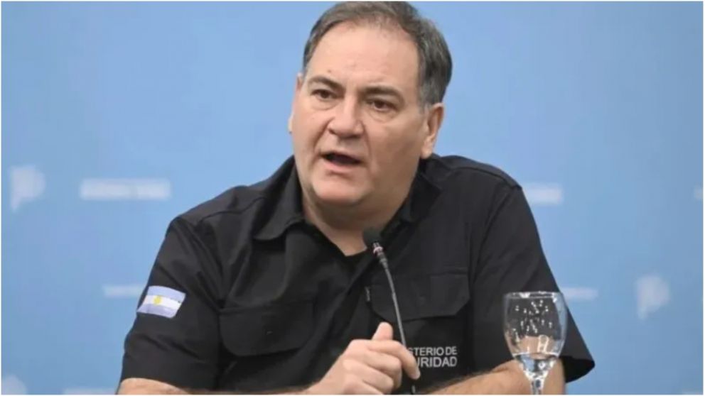 El ministro de Seguridad bonaerense, Javier Alonso (Archivo).