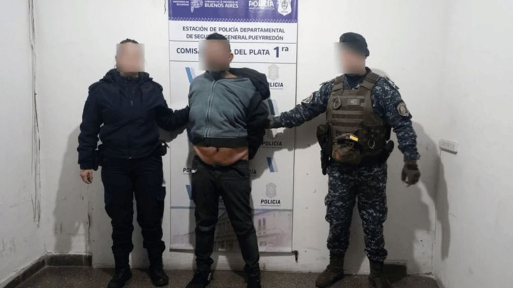 Se quiso ir de un restaurante sin pagar y fue detenido.