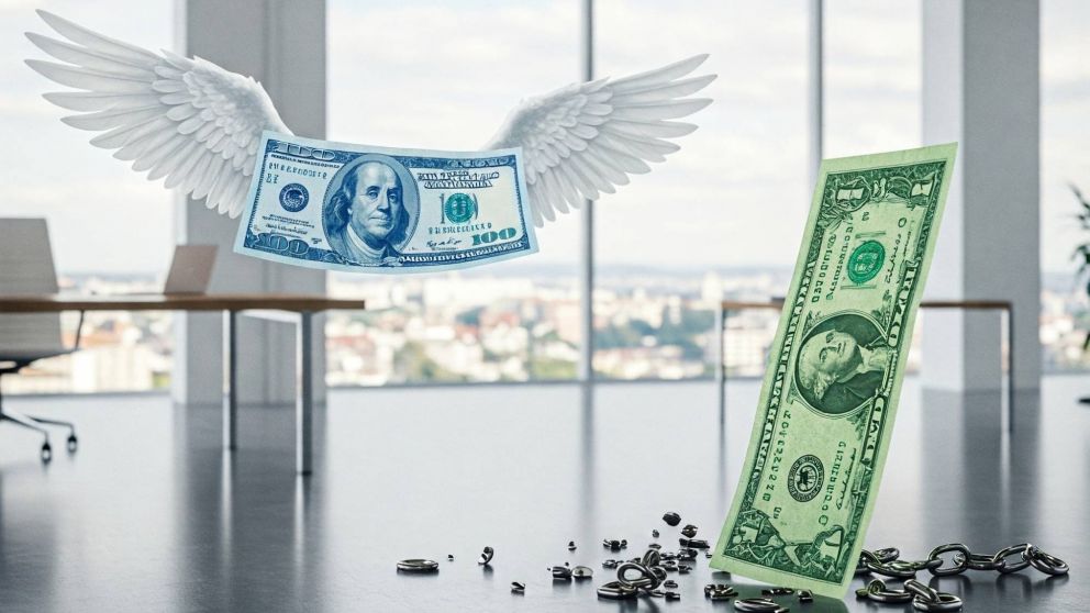 Dólar hoy: sin cepo, el blue bajó $95 y el oficial subió $112,75
