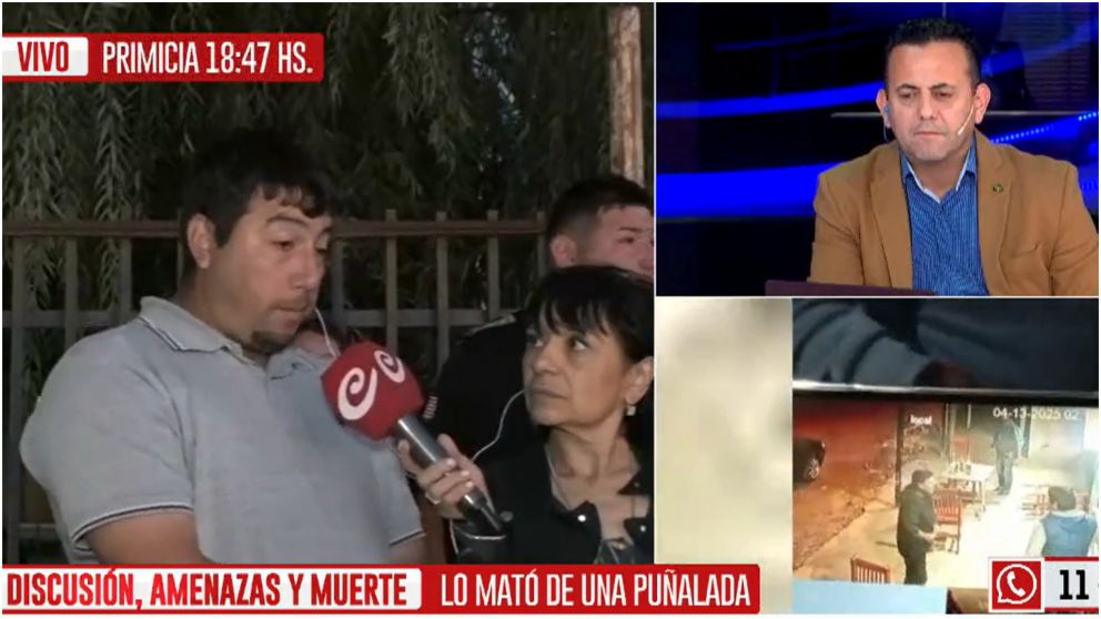 Un hombre apuñaló a otro por una discusión en un bar.
