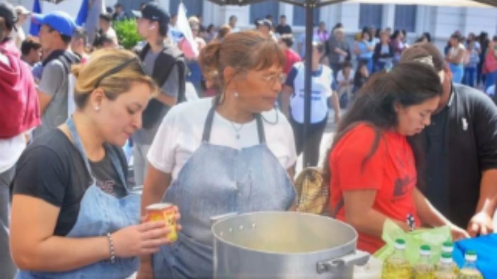 En los comedores se nota cada vez más la afluencia de gente.