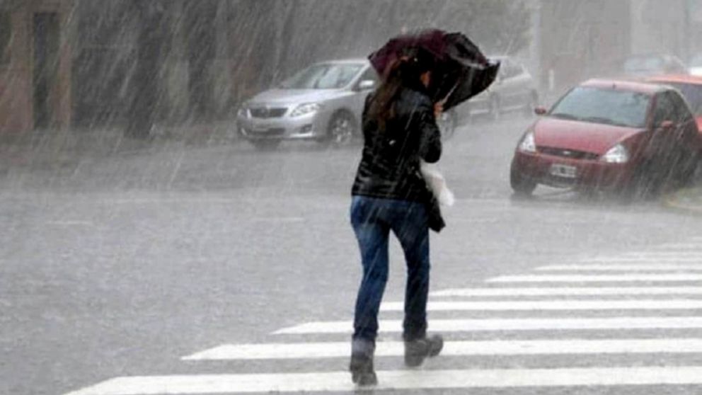 Alerta por tormentas.
