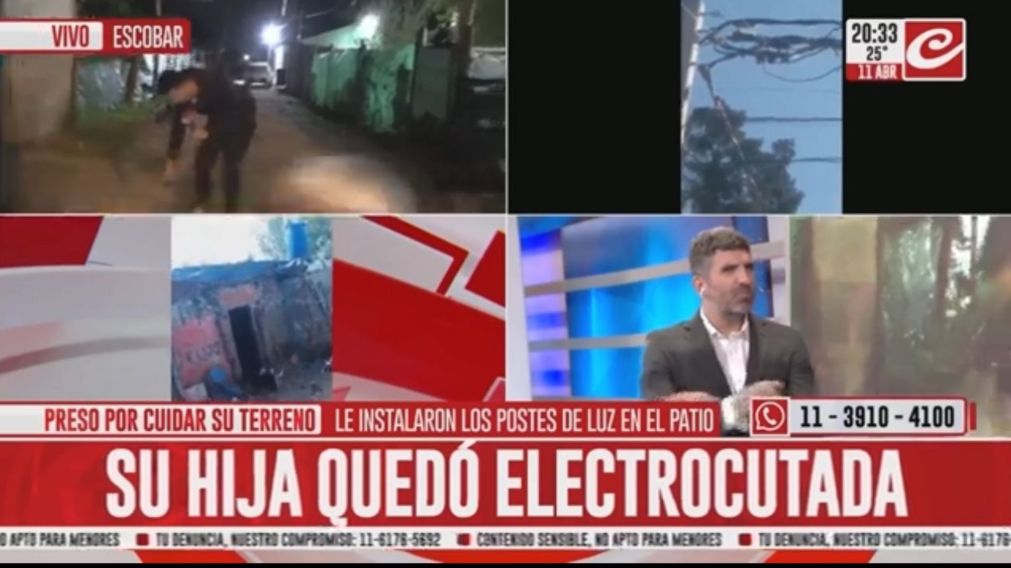 Denuncia en Escobar.
