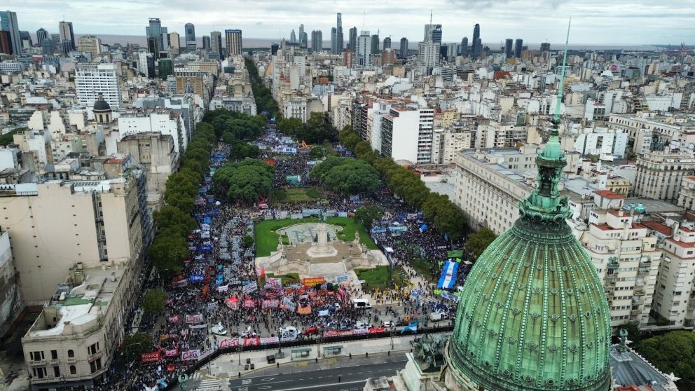 Así es el mapa de cortes por la marcha de la CGT, movimientos sociales y piqueteros.