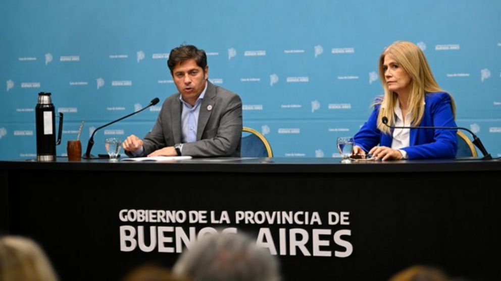 Axel Kicillof anunció el desdoblamiento de los comicios en la provincia de Buenos Aires.