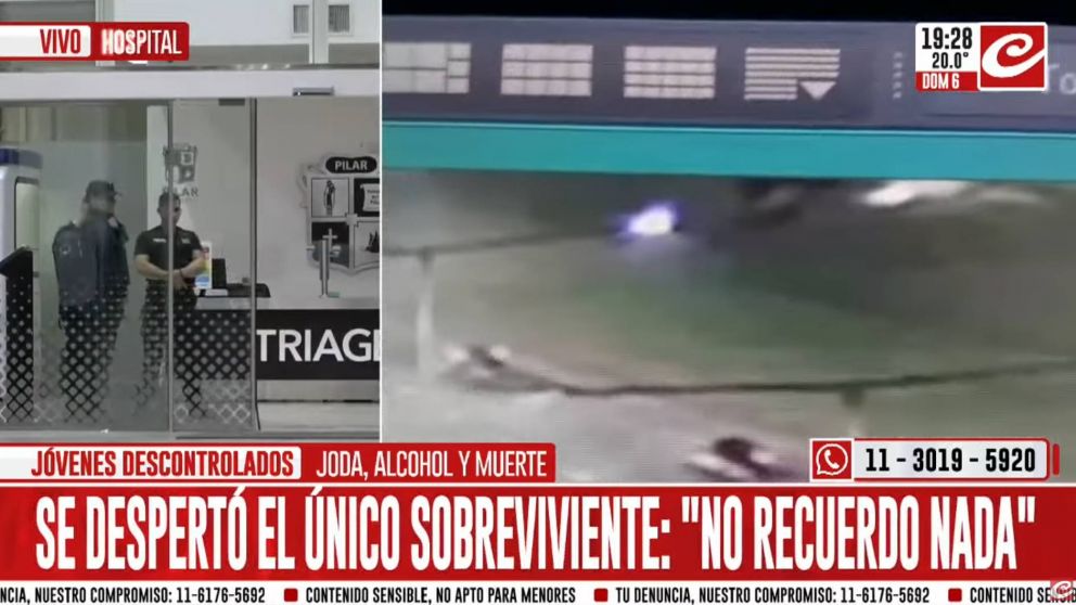 El único sobreviviente de la tragedia de Panamericana sigue internado.