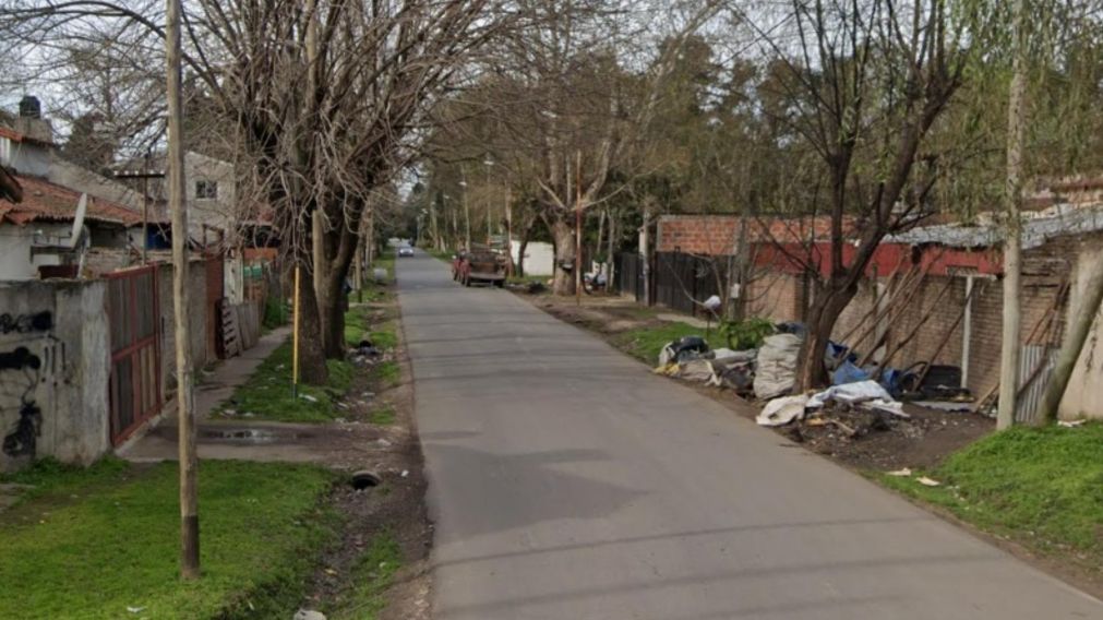 Acá, en este vecindario, fue hallado el cadáver de Jorge Luis Retamar.