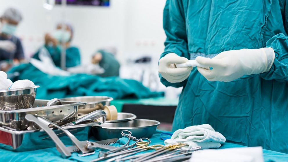 ANMAT retiró una serie de insumos para cirugía (Imagen ilustrativa).