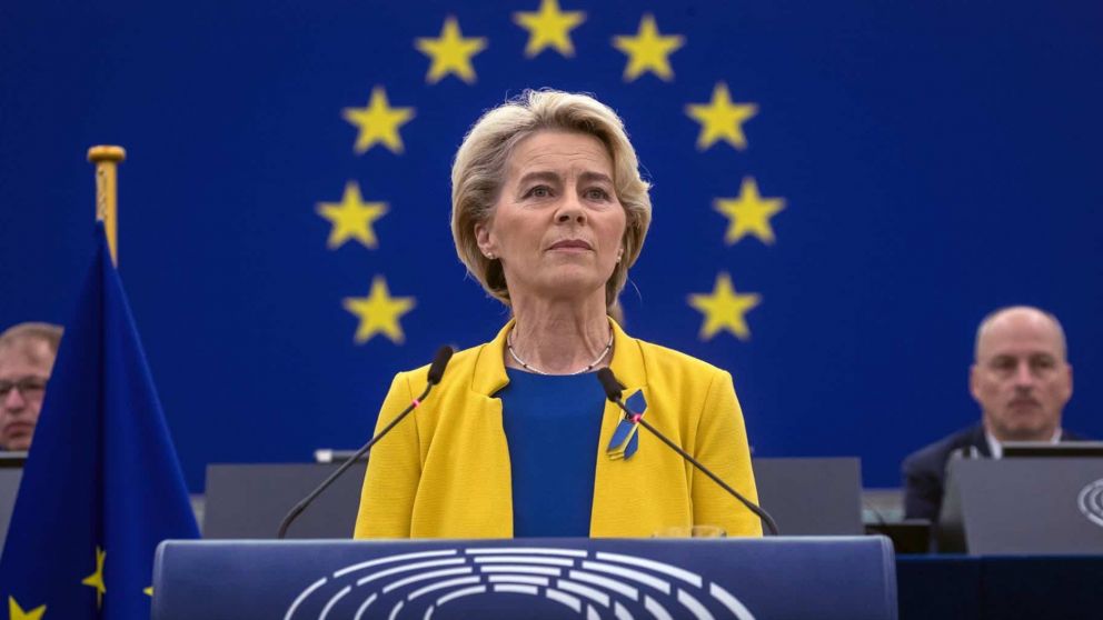 Ursula von der Leyen, titular de la Unión Europea.